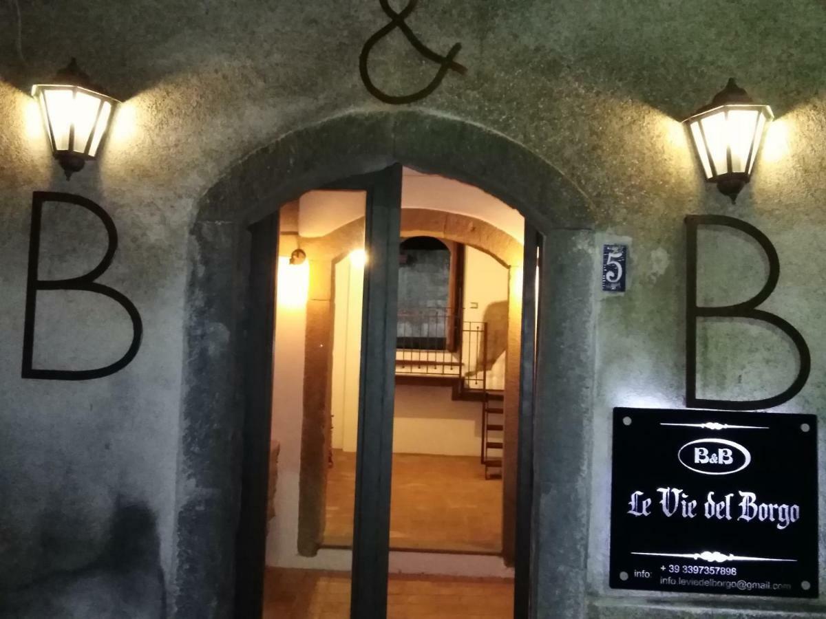 B&B Le Vie Del Borgo กัสตีลโยเน ดิ ซิชีเลีย ภายนอก รูปภาพ